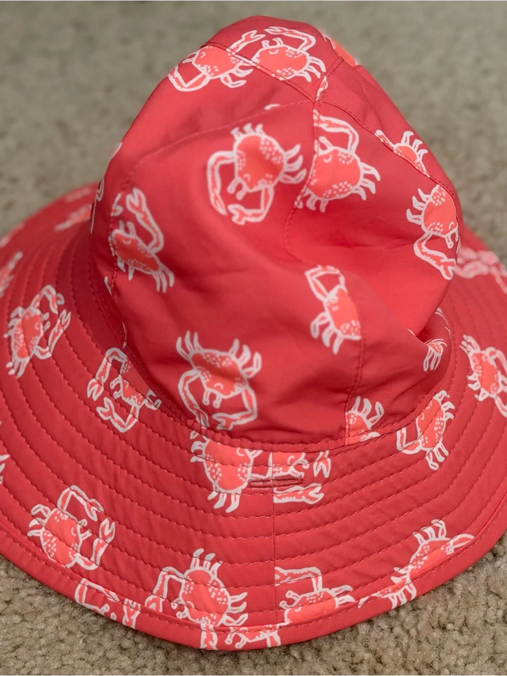 Cat & Jack Coral Swim hat 2T- 5T